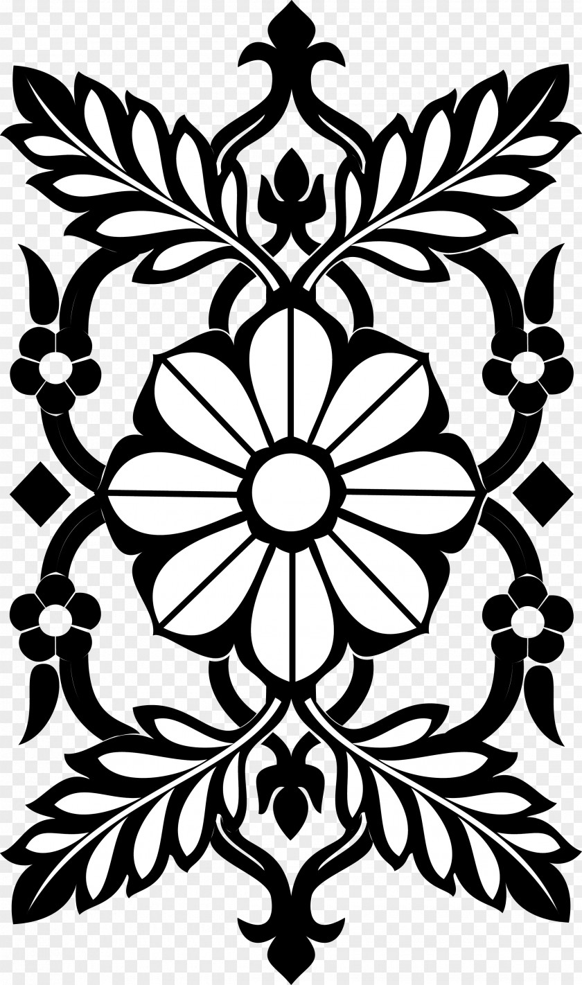 Design Symbol Floral Pattern PNG