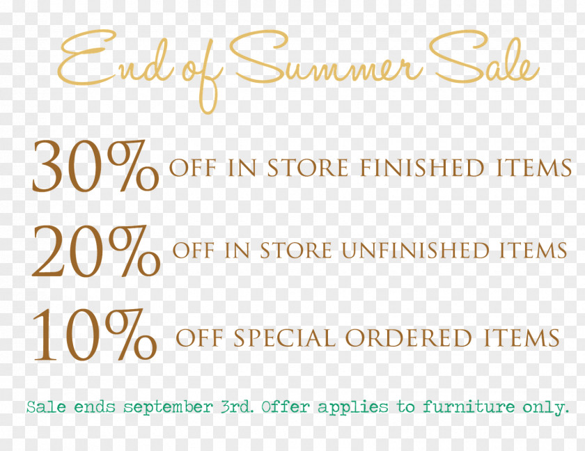 End Of Summer Sale Calligraphy Paper Brand Line Font PNG