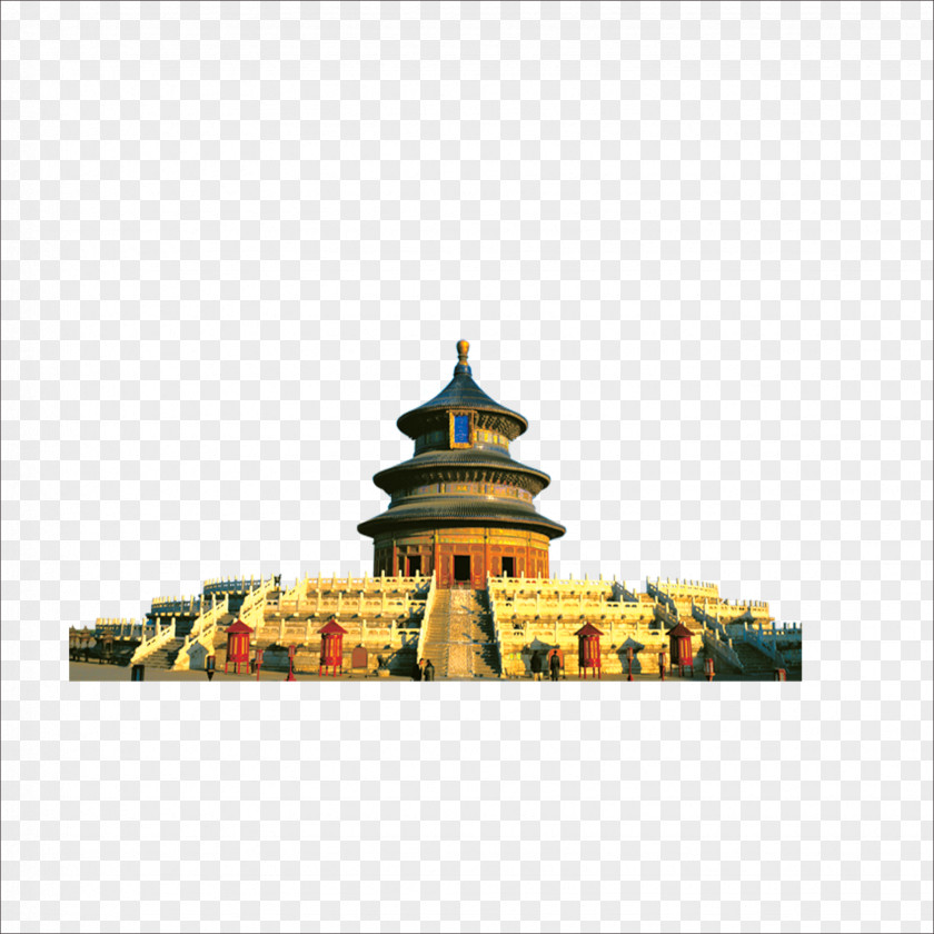 Forbidden City Temple Of Heaven Great Wall China PNG