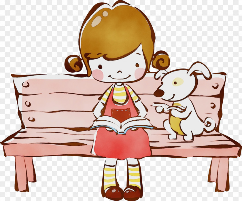 Reading Furniture Cartoon Clip Art Child PNG
