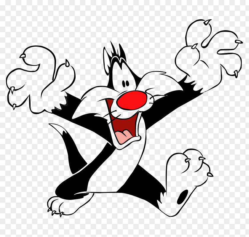 Sylvester Tweety Bugs Bunny Looney Tunes PNG
