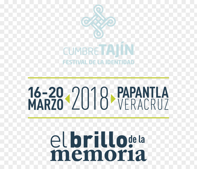 TAJIN El Tajín 2018 Cumbre Logo Papantla PNG