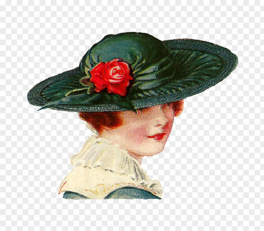 Womens Hats Cliparts 1940s Hat Vintage Clothing Antique Clip Art PNG