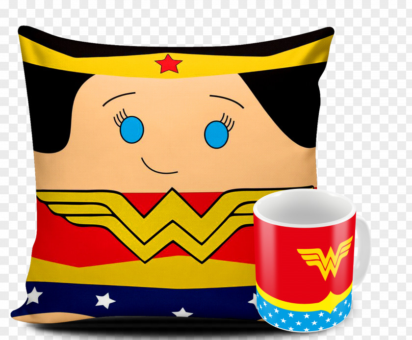 Wonder Woman Cushion Throw Pillows Superman PNG