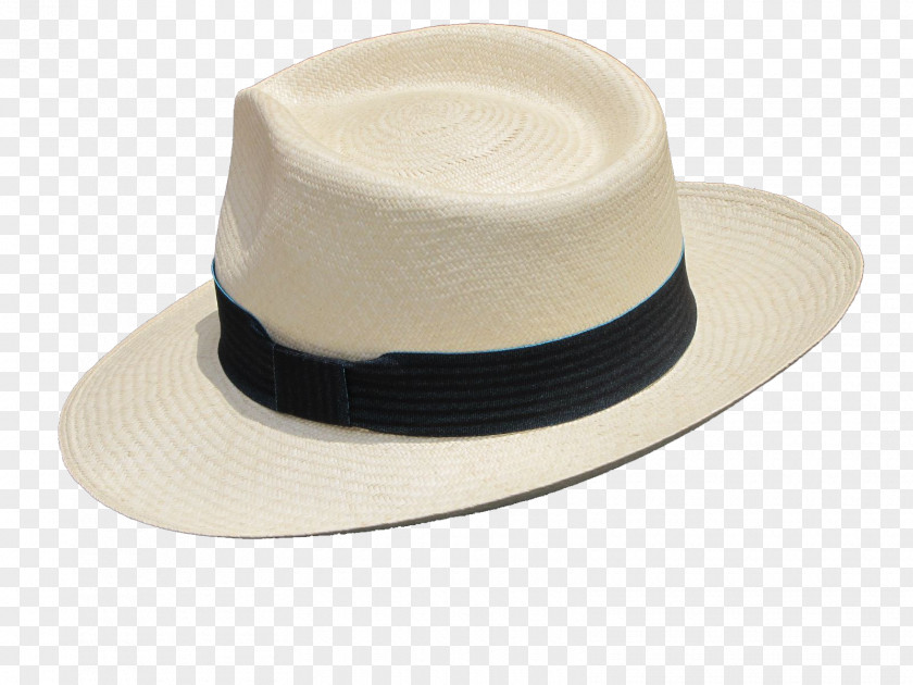 Hat Fedora Montecristi, Ecuador Panama Straw PNG
