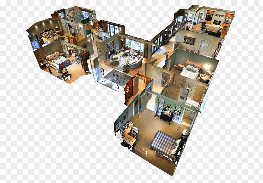 House 3D Floor Plan Virtual Tour Matterport PNG