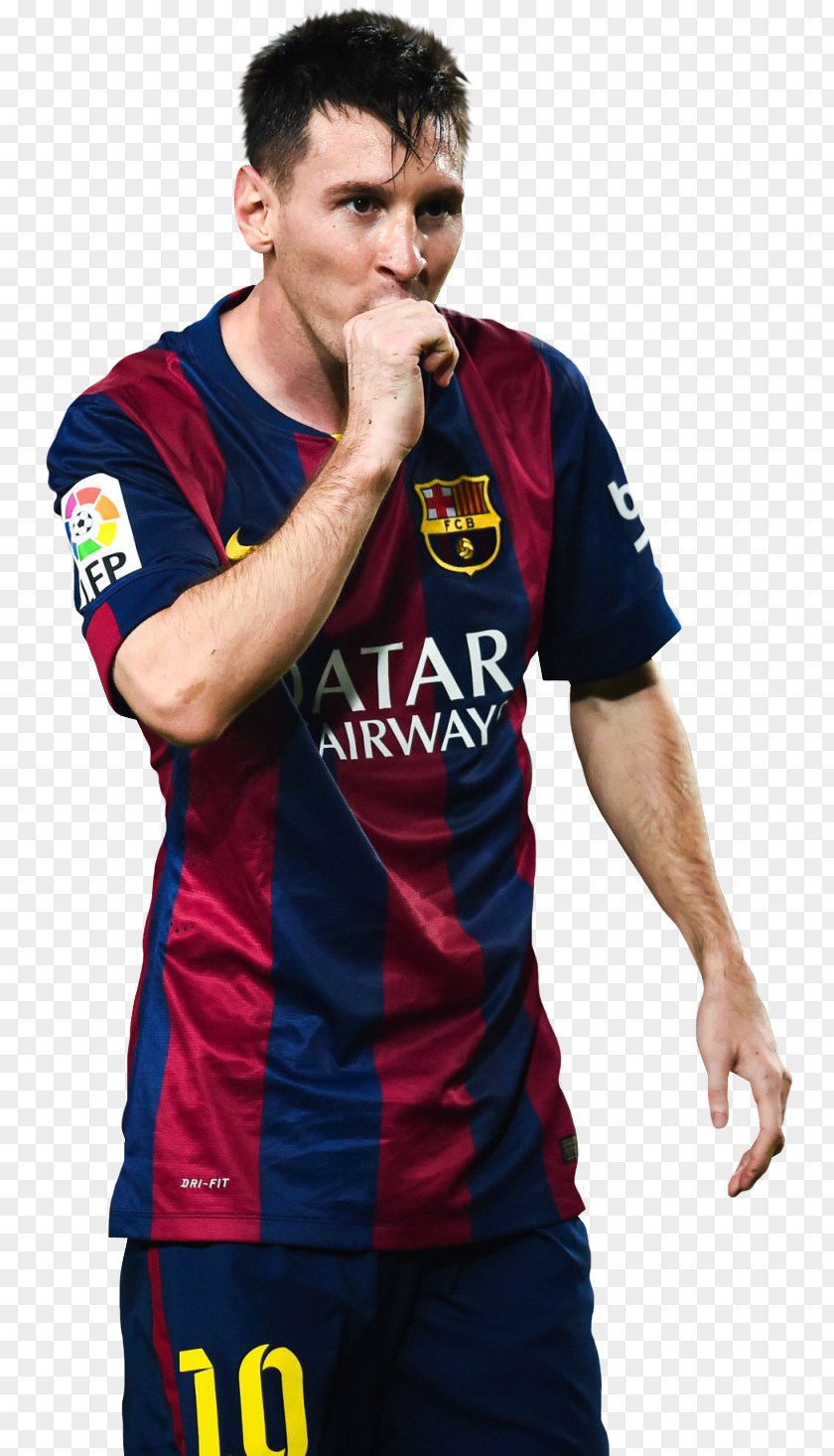 Lionel Messi FC Barcelona T-shirt Team Sport High-definition Television PNG