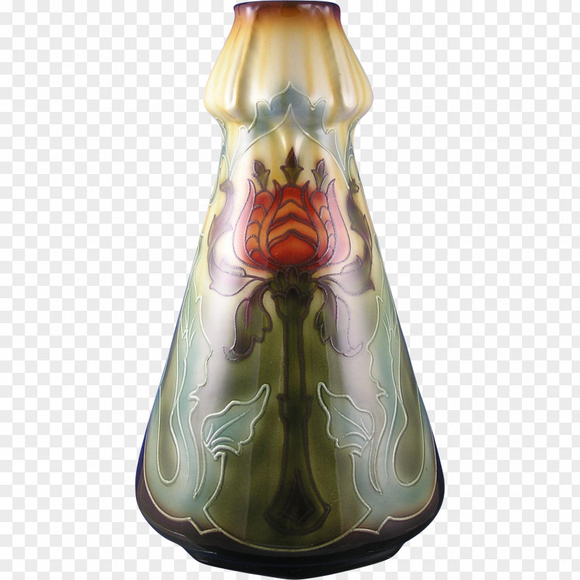 Pomegranate Glass Vase Artifact Figurine PNG