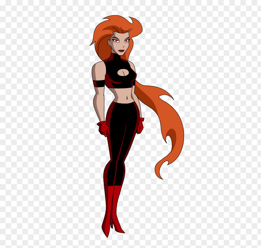 Volcana Justice League DC Animated Universe Female Comics PNG