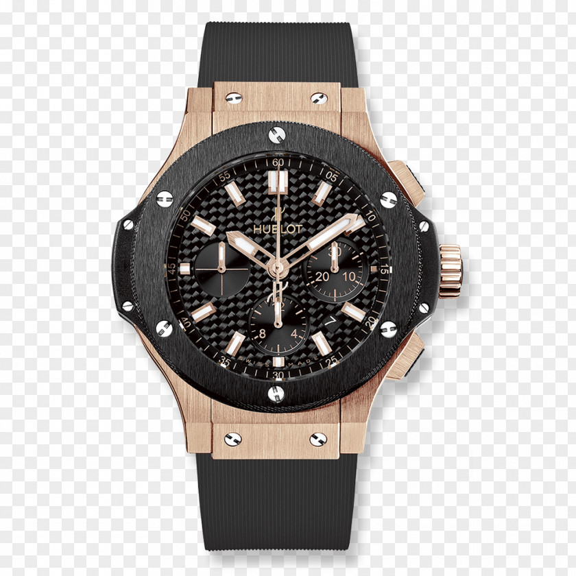 Watch Automatic Hublot Chronograph Gold PNG