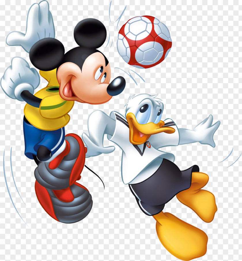 Donald Duck Mickey Mouse Minnie The Walt Disney Company Football PNG