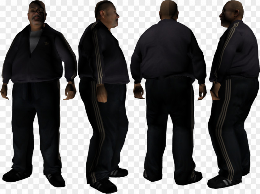 Fat Man Grand Theft Auto: San Andreas Multiplayer Tracksuit Mod Skin PNG