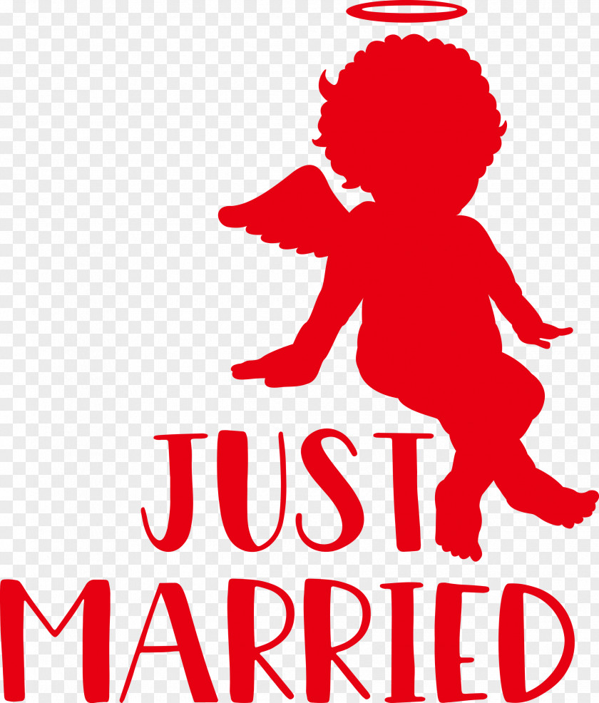 Just Married Wedding PNG