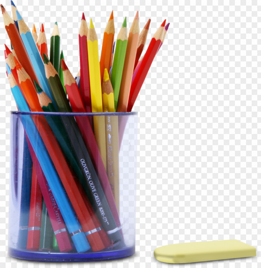 Pen Case Pencil Colored PNG
