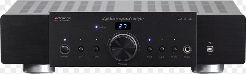 Radio Receiver AV Audio Power Amplifier PNG