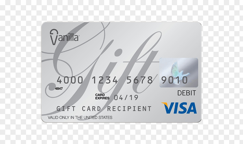 Visa Gift Card Credit Debit Stored-value PNG