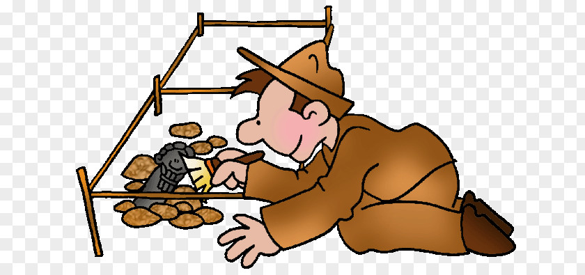 Archaeologist Clip Art Archaeology For Kids PNG