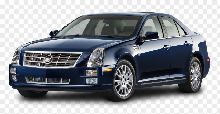 Cadillac STS Blue Car 2009 2008 2011 STS-V PNG