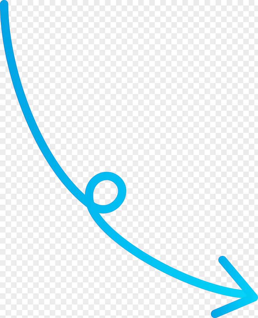 Curved Arrow PNG