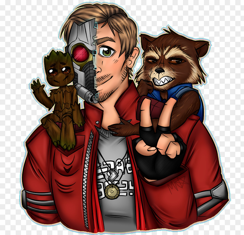 Guardians Of The Galaxy Baby Groot Rocket Raccoon Star-Lord Drax Destroyer PNG