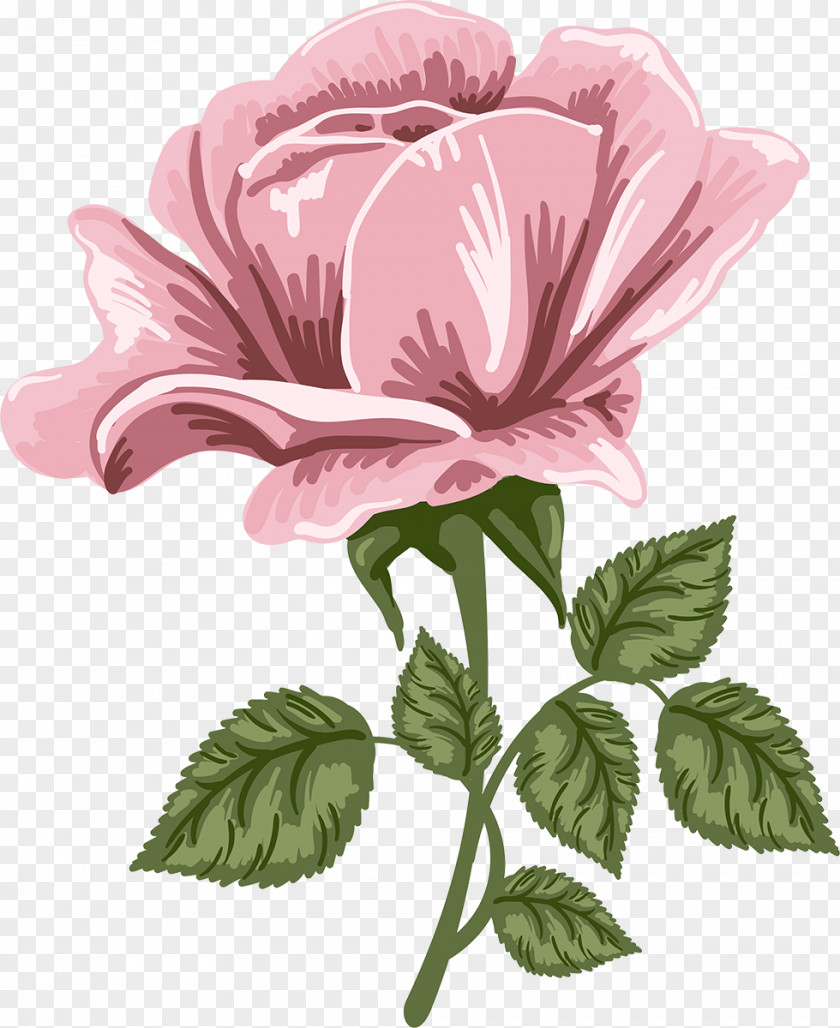 Lilac Rose Clip Art PNG