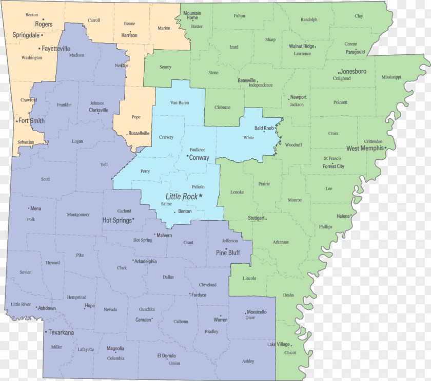 Map Benton County, Arkansas Democratic Party AR State Senate Electoral District Election PNG