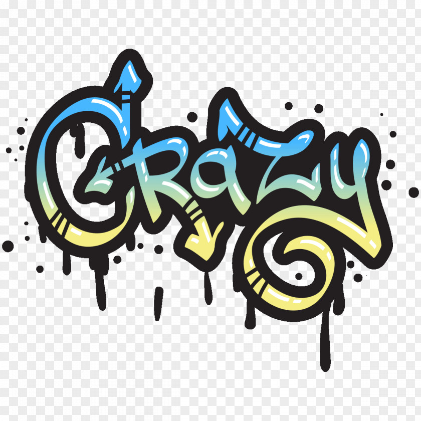 Origami Art Crazy Graffiti Drawing PNG
