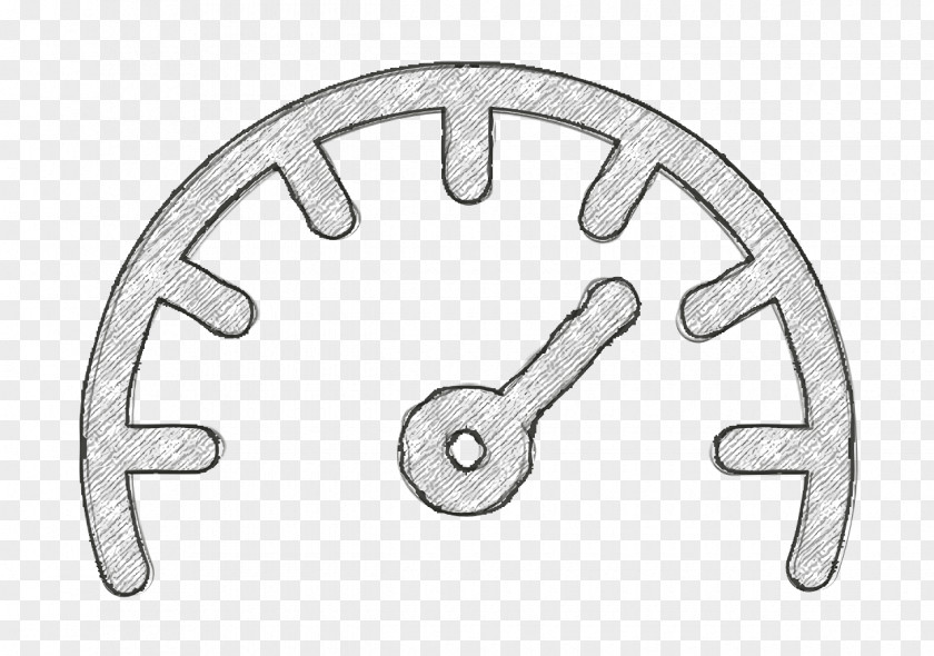 Speedometer Icon Transportation Dashboard PNG