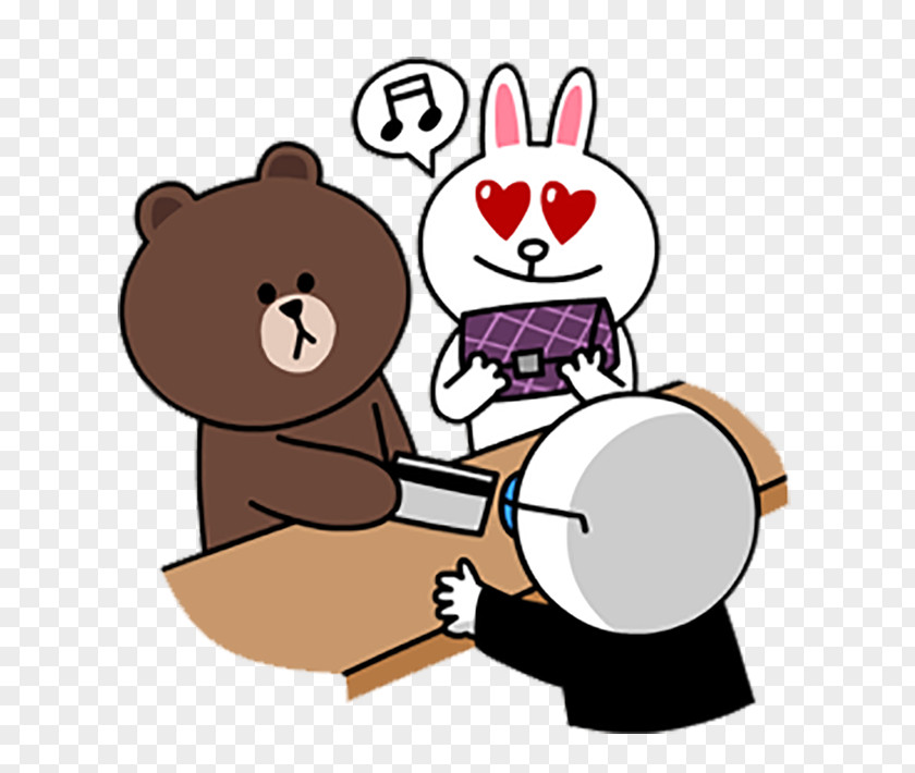 Brown Bears,Can Be A Rabbit Bear Sticker LINE PNG