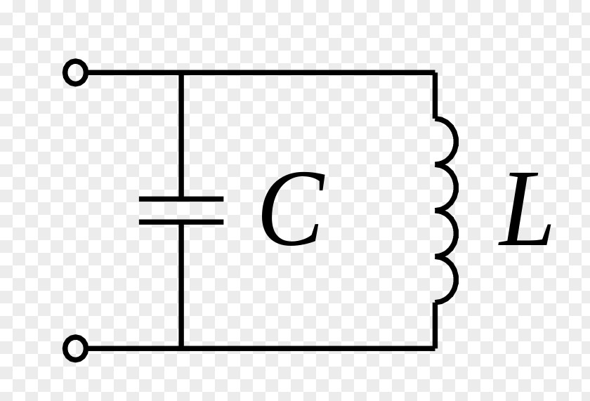 Parallel LC Circuit Electrical Network Low-pass Filter Capacitor Electromagnetic Coil PNG