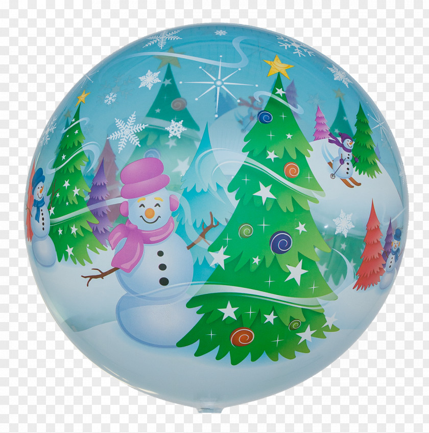 Snowman Cityballoon Saarland Christmas Ornament PNG