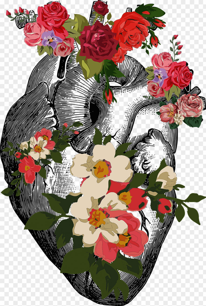 Blooming Ink Sticks Flower Anatomy Desktop Wallpaper Art PNG