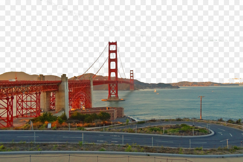 Bridge Road Presidio Of San Francisco Union Square Golden Gate Park Fisherman's Wharf PNG