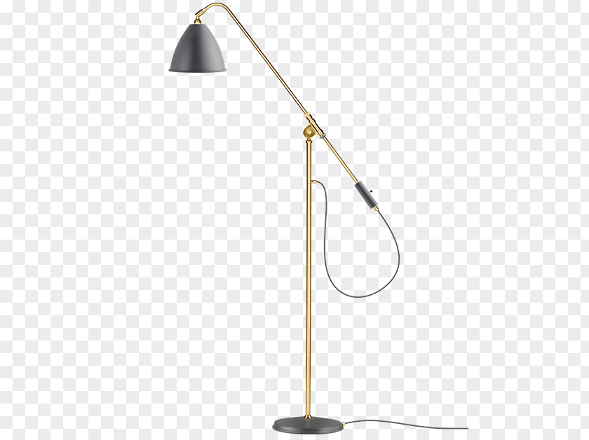 Gray Projection Lamp Brass AndLight.dk PNG
