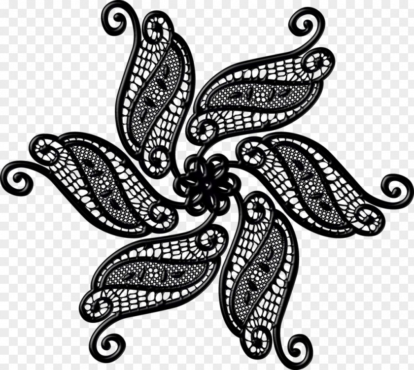 Lace Texture Drawing Floral Design Art PNG