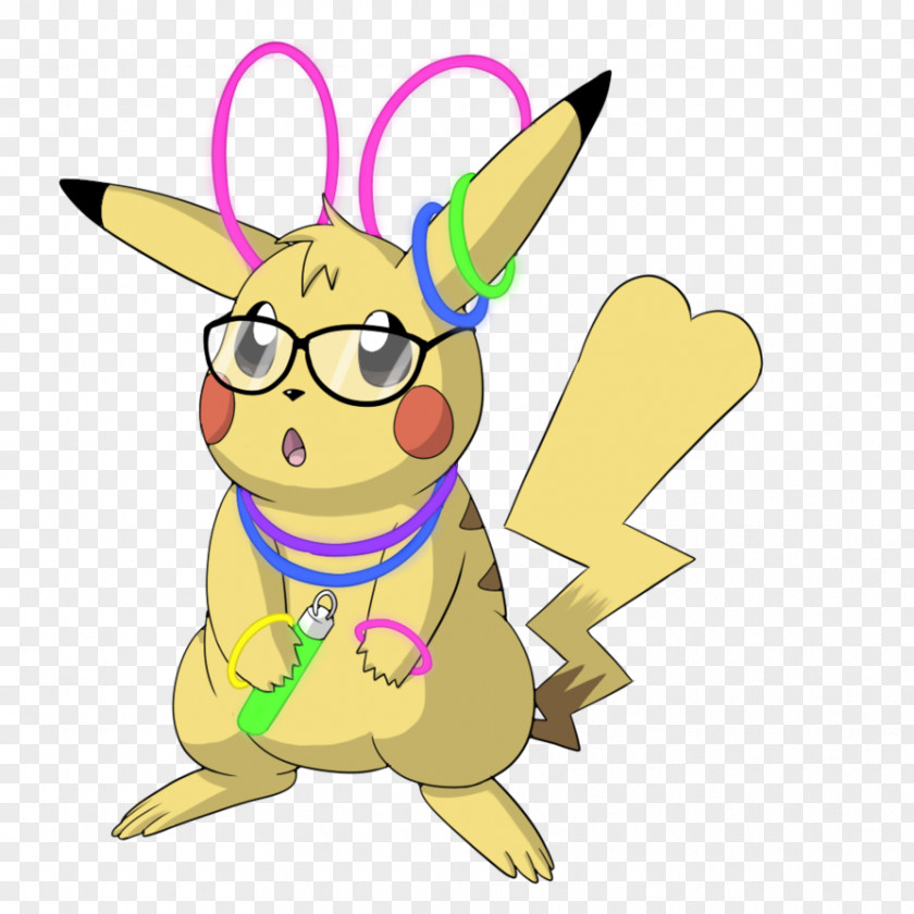 Rave Easter Bunny Hare Dog Mammal PNG