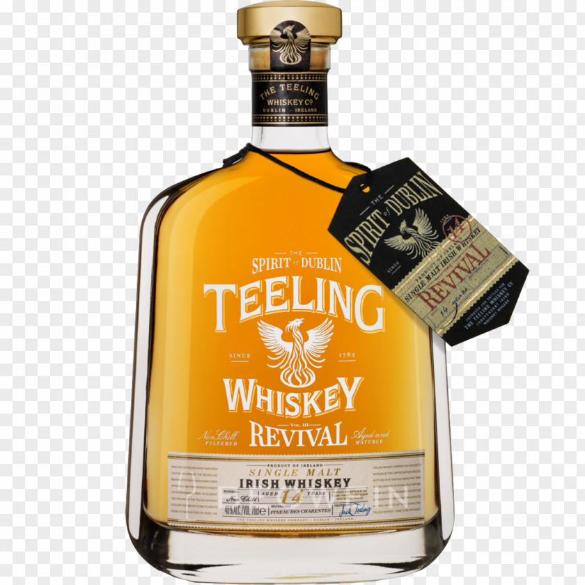 Wine Teeling Distillery Irish Whiskey Single Malt Whisky Distilled Beverage PNG