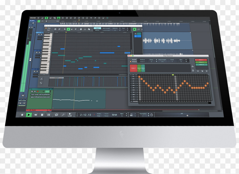 Audio Studio Computer Software N-Track Recording Digital Workstation Home PNG