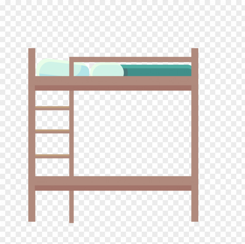 Cartoon On The Bed Bedroom Illustration PNG