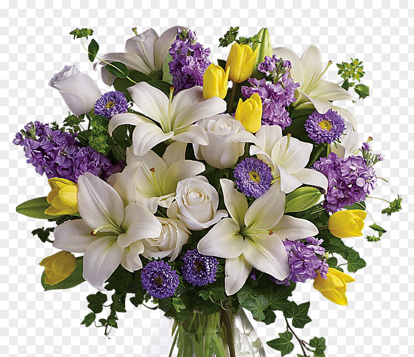 Flower Bouquet Floristry Floral Design Teleflora PNG
