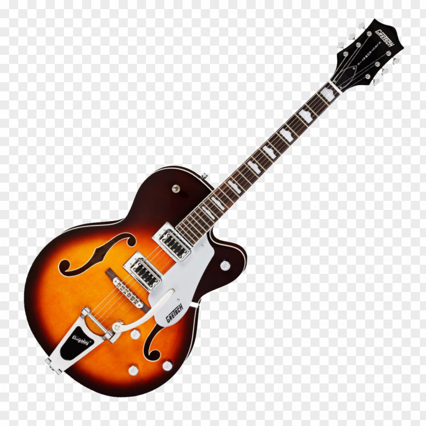 Rock Electric Gretsch G5420T Electromatic Semi-acoustic Guitar Bigsby Vibrato Tailpiece PNG