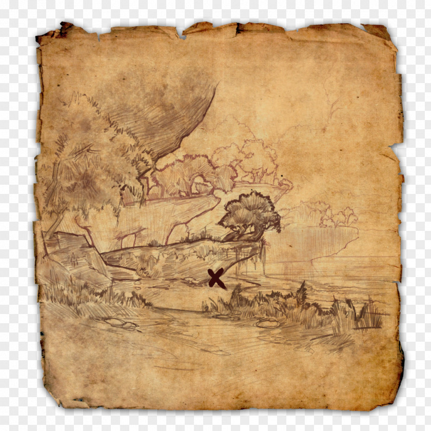 The Elder Scrolls Online Treasure Map World PNG