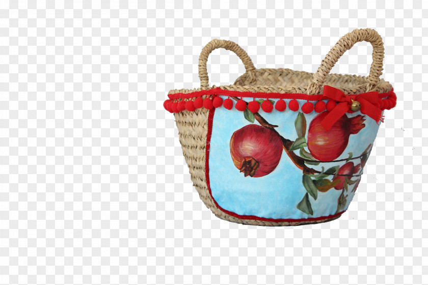 Basket Fruit Handbag PNG