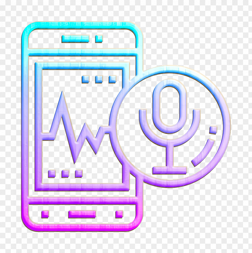 Voice Control Icon Virtual Reality Smartphone PNG