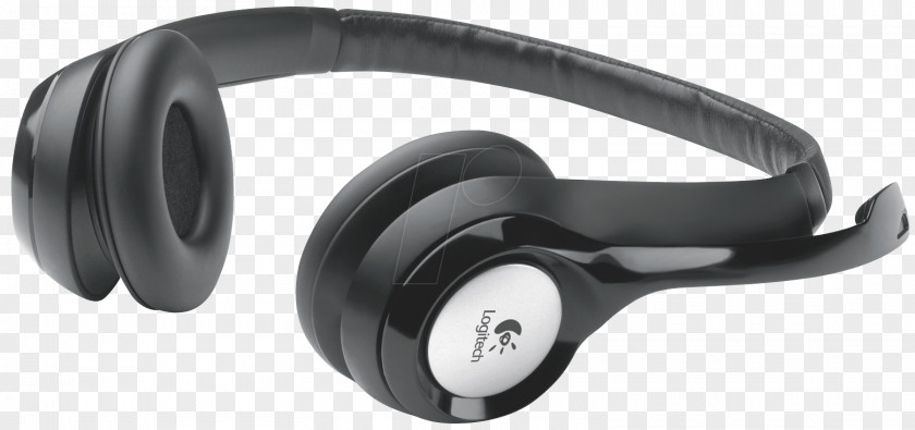 Microphone H390 USB Headset W/Noise-Canceling Digital Audio Headphones Logitech PNG