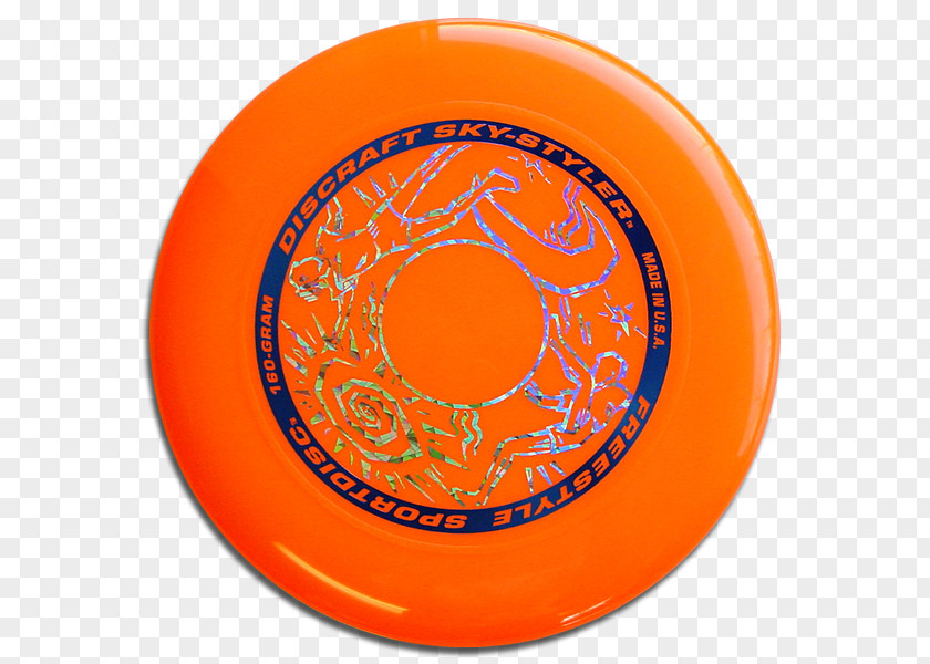 Orange Sky Flying Disc Freestyle Discs Discraft Ultimate Sport PNG