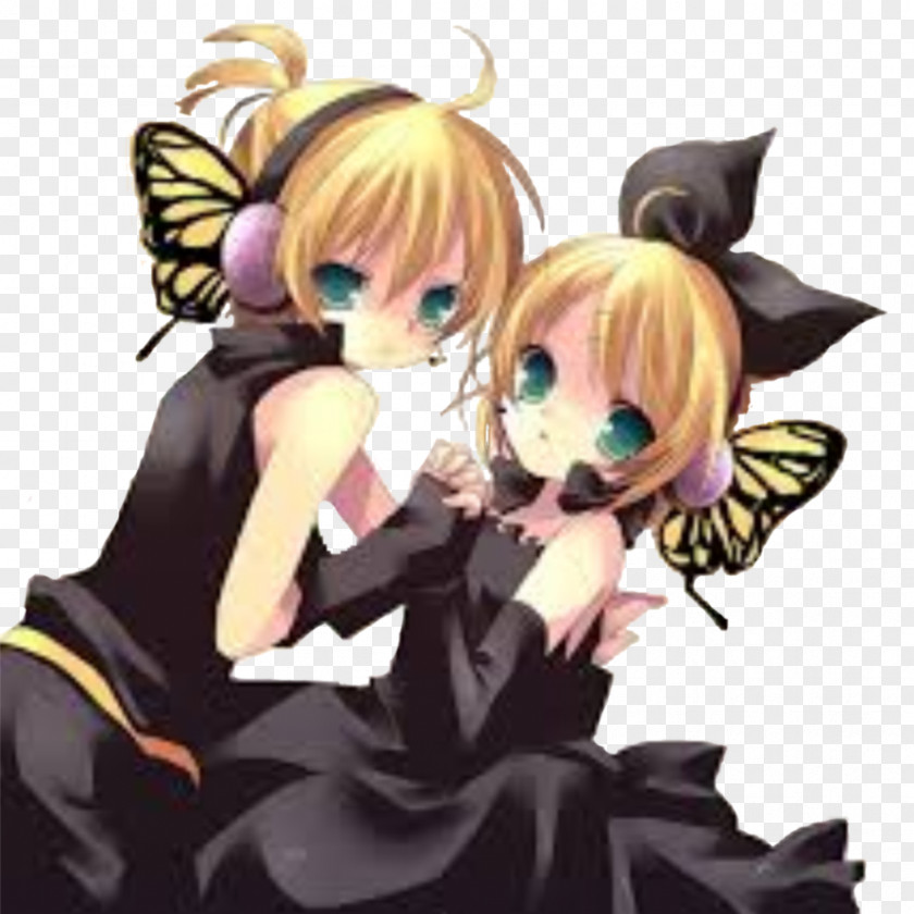 Twins Kagamine Rin/Len Vocaloid Hatsune Miku Animation PNG