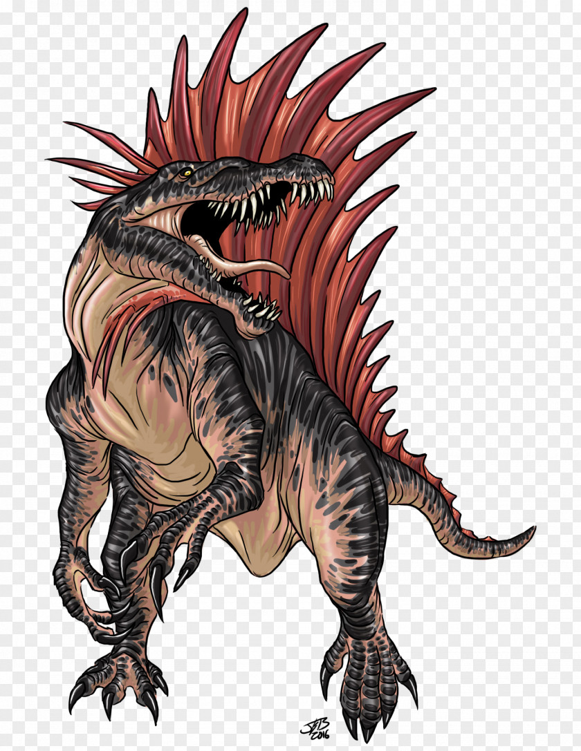 Dinosaur Tyrannosaurus Spinosaurus Concept Art PNG