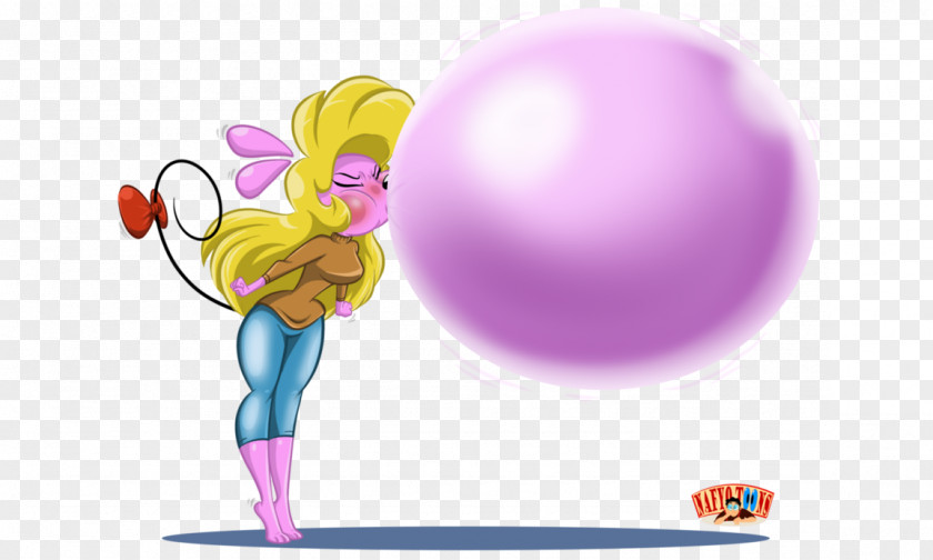 Gum Chewing Bubble Princess Bubblegum Dubble PNG