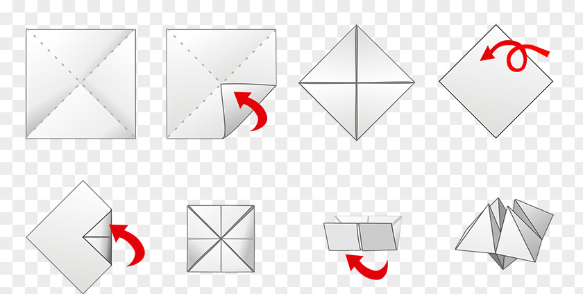 Make A Fortune Paper Teller Fortune-telling Child Origami PNG